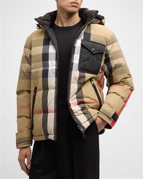 burberry men's reversible jacket